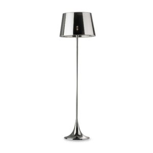 London floorlamp metal chrome black white design lighting classic shop Eliana Osito Valencia
