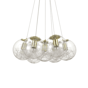 Mapa Sat suspension design lighting glass nickel brass modern classic shop Eliana Osito Valencia