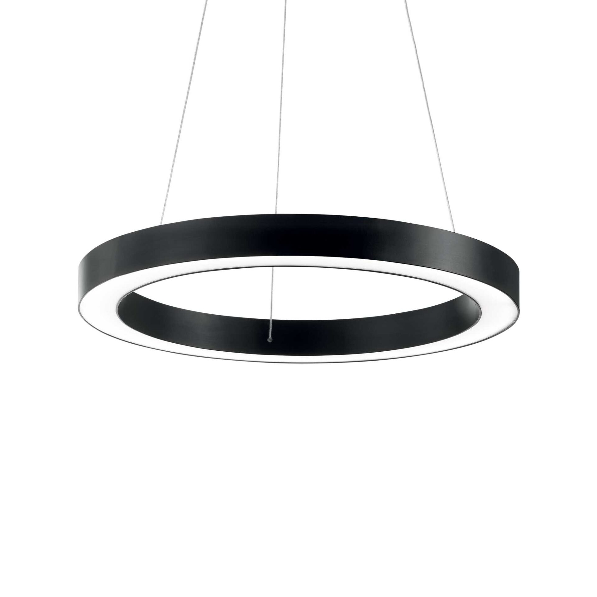 Oracle suspension aluminium black white modern design LED lighting shop Eliana Osito Valencia