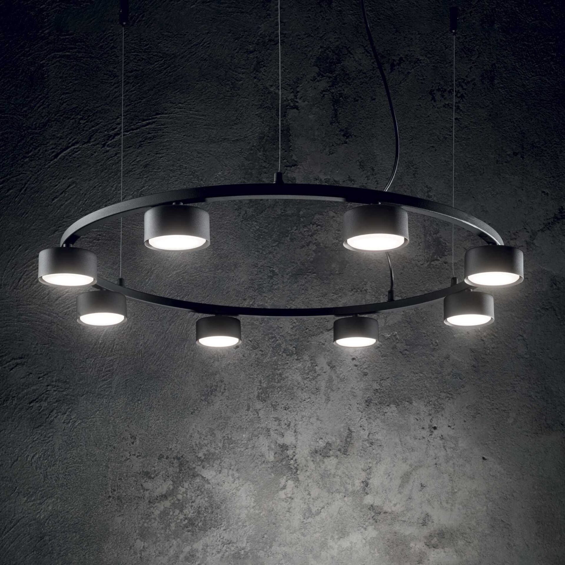 Minor suspension design lighting black metal modern classic shop Eliana Osito Valencia