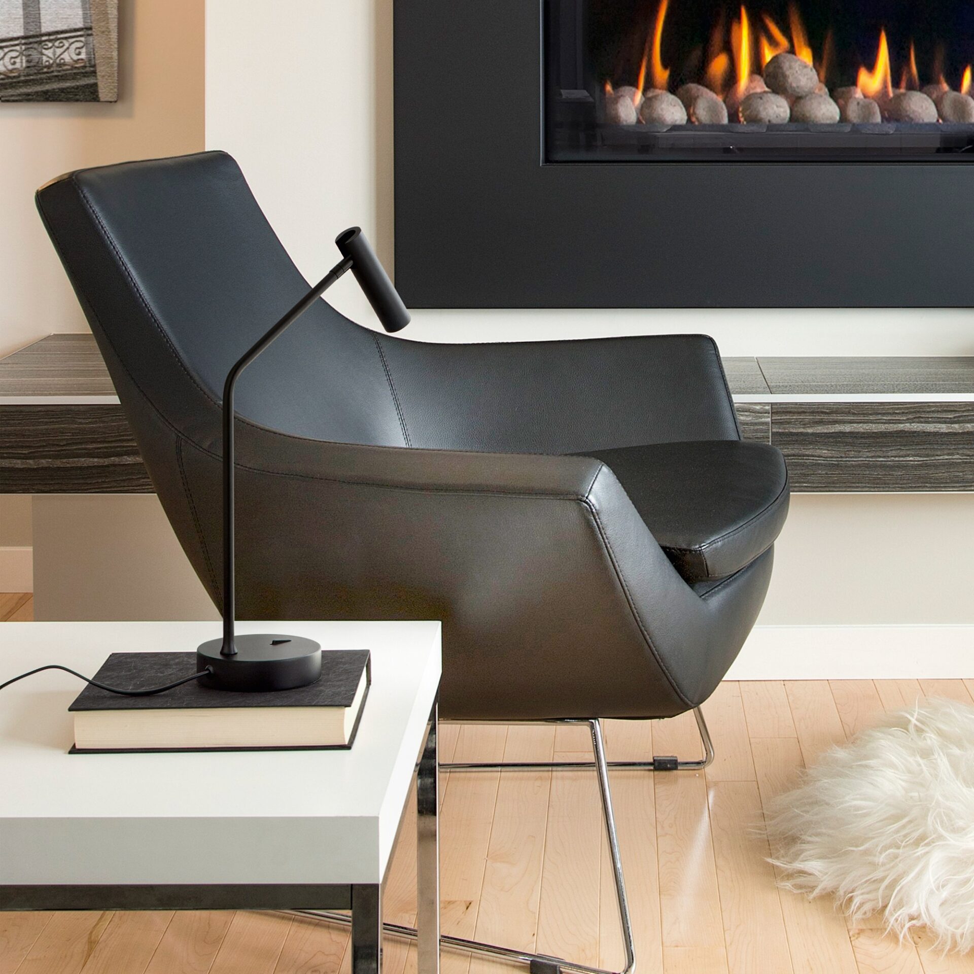 easy lampara mesa led blanco negro laton tienda luces osito eliana valencia