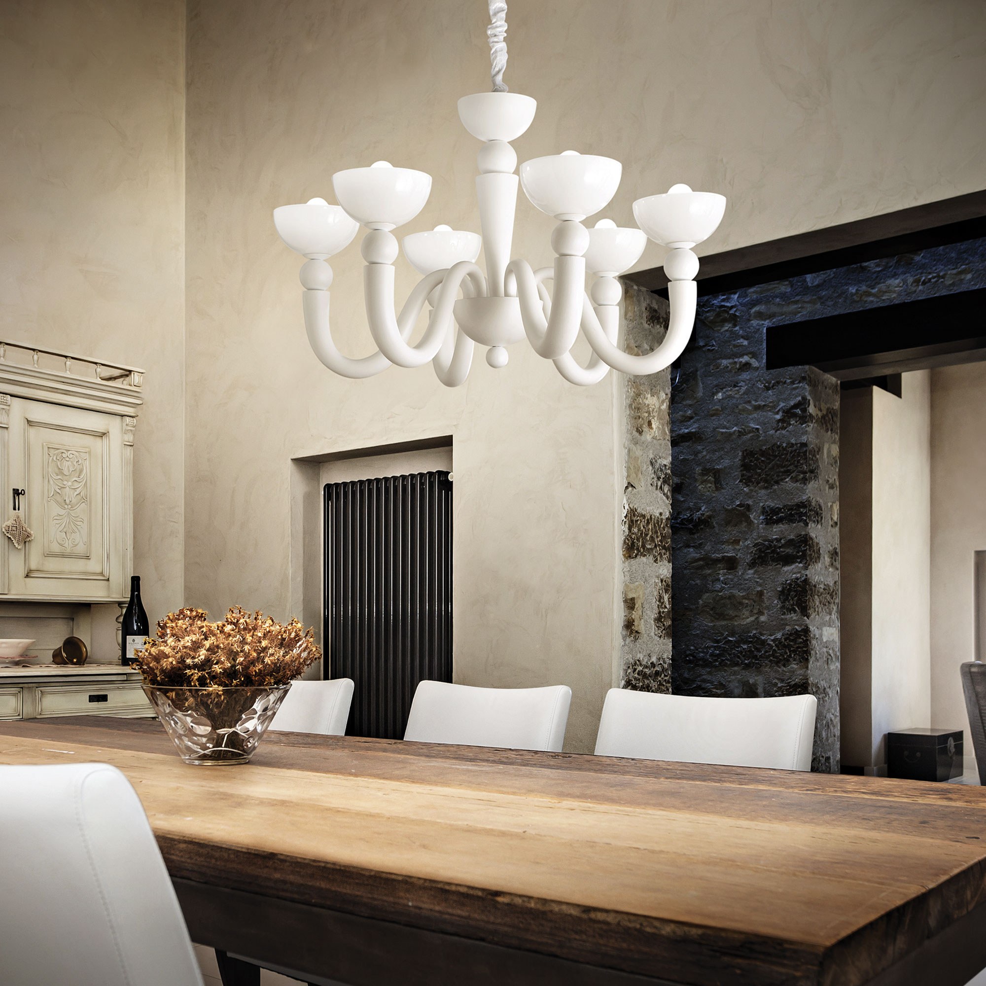 BonBon suspension lighting chandelier white black shop eliana osito valencia