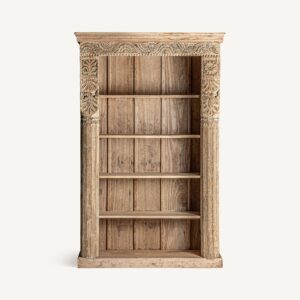 Tedim oriental wood bookcase, for sale at the furniture shop, El Osito, L'Eliana, near Valencia